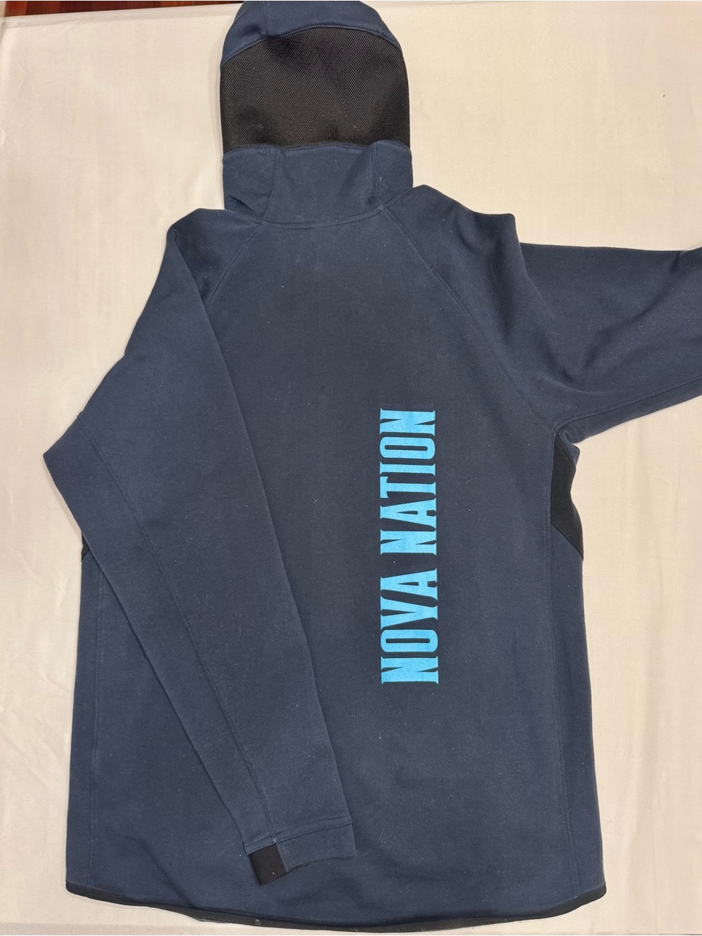 Villanova Nike Navy Hooded Full-Zip Jacket - Picture 4 of 4